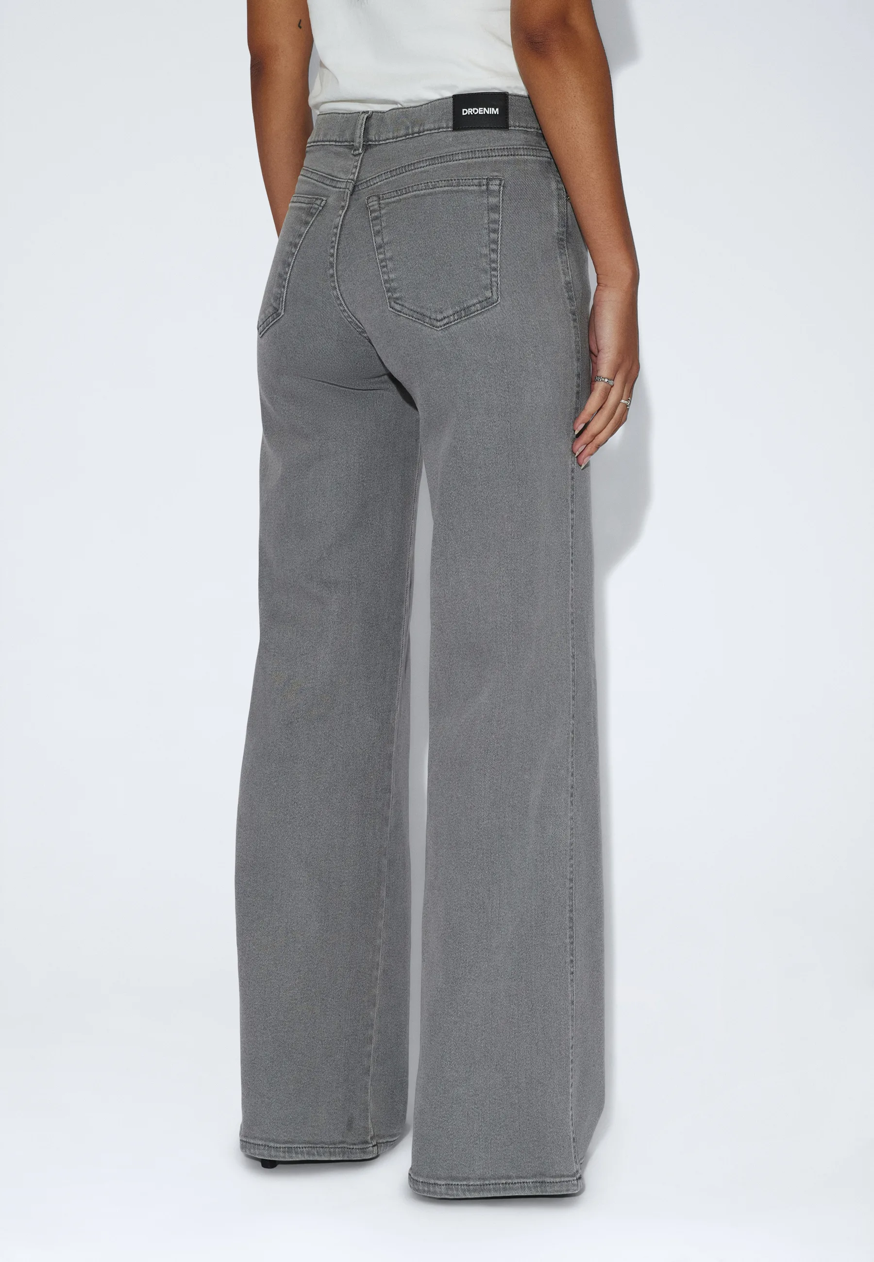 Zila Mid Wide - Light Grey Mist Plain - Image 6