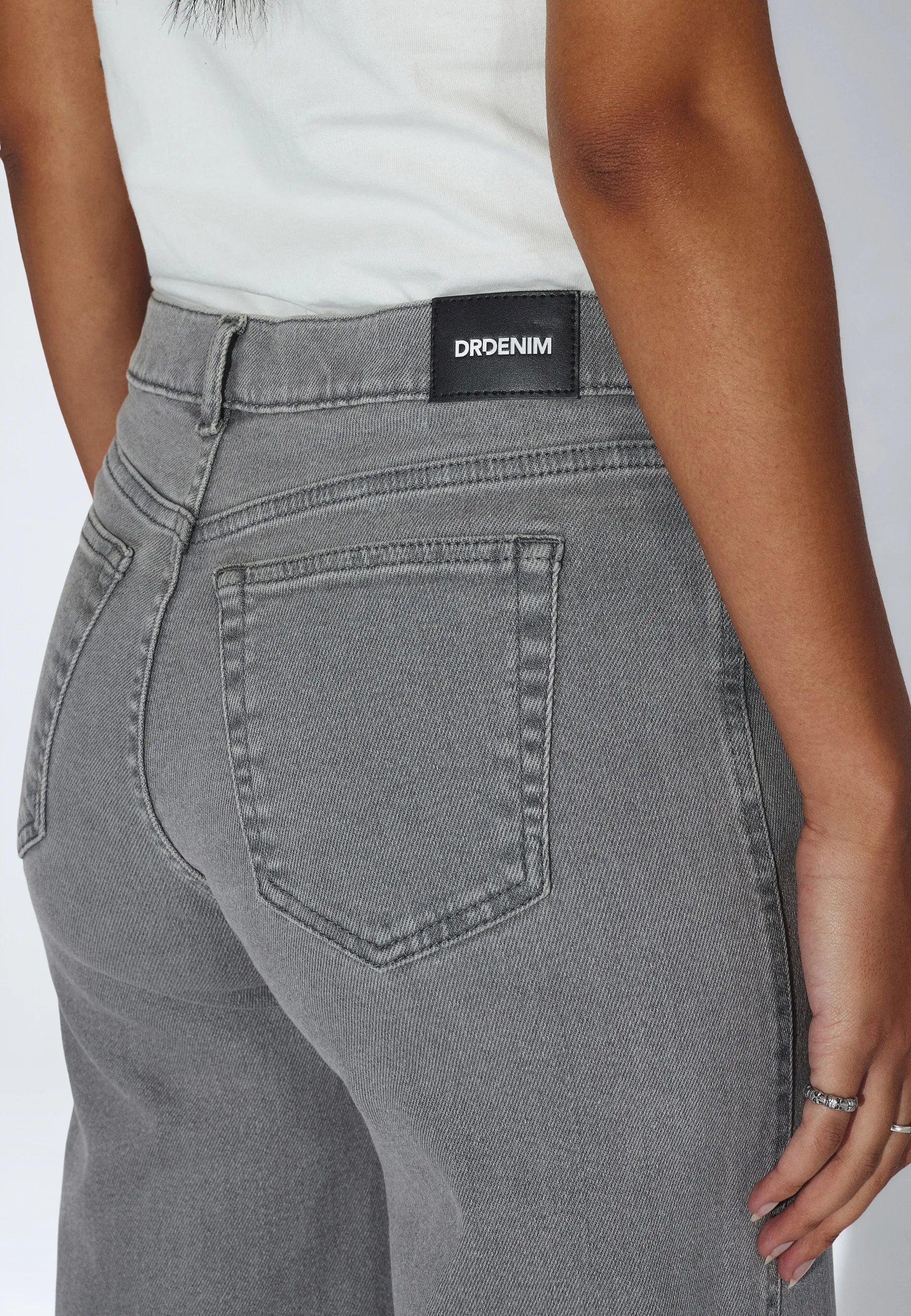 Zila Mid Wide - Light Grey Mist Plain - Image 8